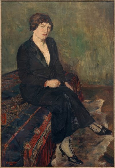 Irmã do artista de Rudolf Schlichter