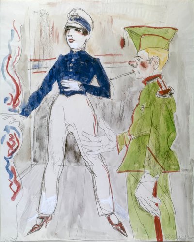 varieté de Rudolf Schlichter