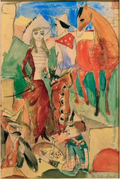 Oeste Selvagem de Rudolf Schlichter