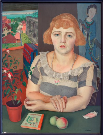 Retrato Ilse de Rudolf Wacker