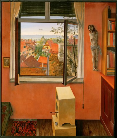 Das Fenster (óleo sobre tela) de Rudolf Wacker