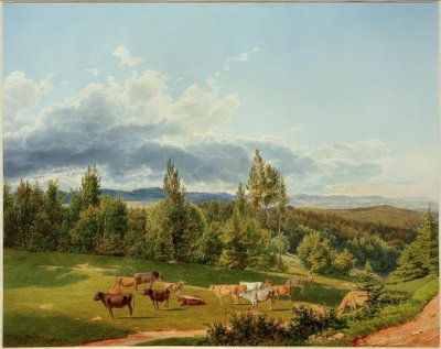 Vista da Rosalienkapelle de Rudolf von Alt