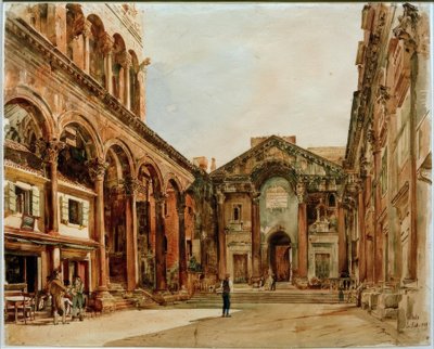 Diokletianpalast de Rudolf von Alt