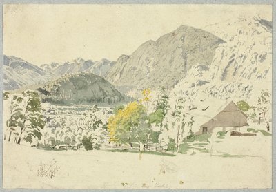 Schmolnau Perto de Ischl de Rudolf von Alt