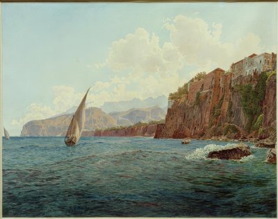 Sorrento - Sorrento (Campania, Itália). de Rudolf von Alt