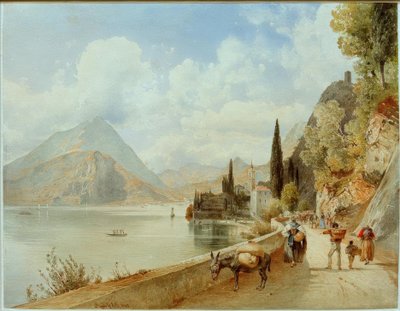 Varenna (Lombardia, Itália). de Rudolf von Alt