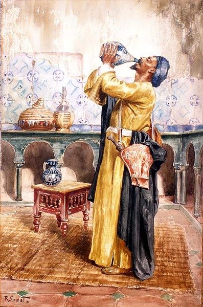 Tomando Refresco de Rudolphe Ernst