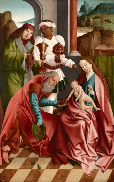 Adoração dos Magos de Rueland Frueauf d. Ä.