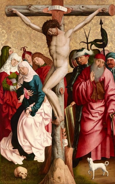 Crucificação de Cristo de Rueland Frueauf d. Ä.