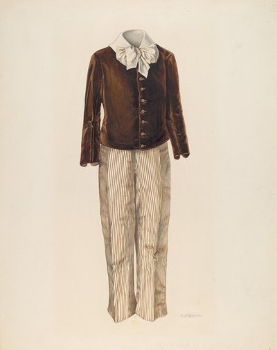 terno de menino de Ruggiero Pierotti