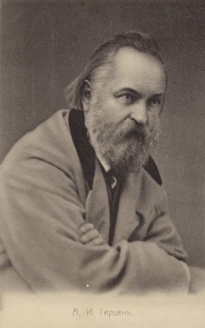 Alexander Herzen (1812-1870), escritor e pensador russo de Russian Photographer