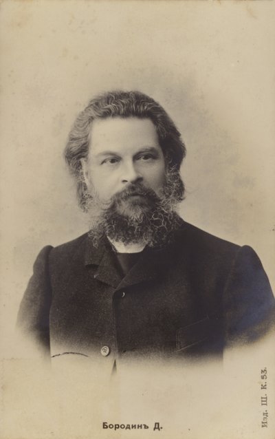 Alexander Porfiryevich Borodin, compositor russo (1833-1887) de Russian Photographer