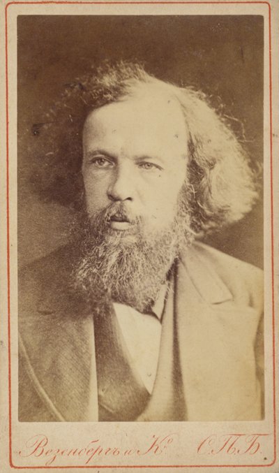 Dmitri Mendeleev, químico russo de Russian Photographer