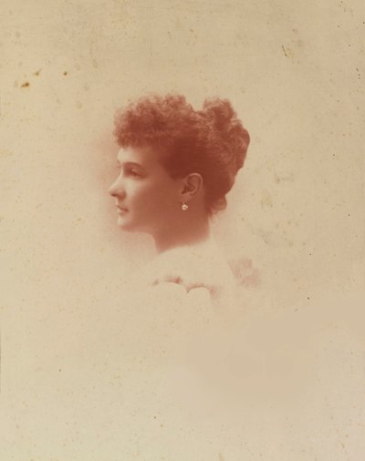 Marie Pavlovna de Russie - Grã-duquesa Maria Pavlovna da Rússia (1854-1920), Anônima . Fotografia de Gelatina de Prata de Russian Photographer