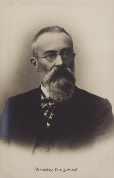 Nikolai Rimsky-Korsakov, compositor russo. de Russian Photographer