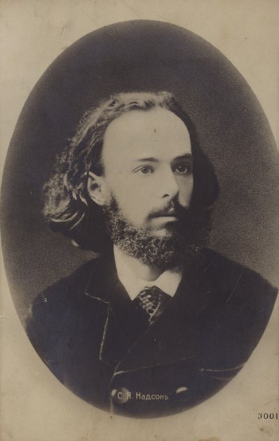 Semyon Nadson, poeta russo de Russian Photographer