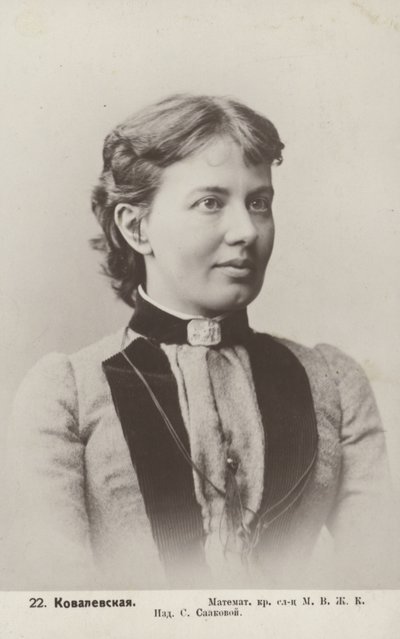 Sofia Kovalevskaya, matemática russa de Russian Photographer