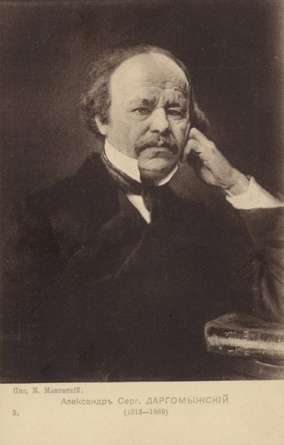 Alexander Sergeyevich Dargomizhsky, compositor russo (1813-1869) de Russian School