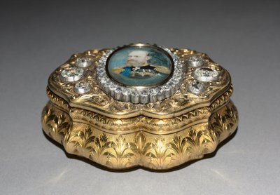 Caixa, fabricada por Goffert, c.1850 de Russian School