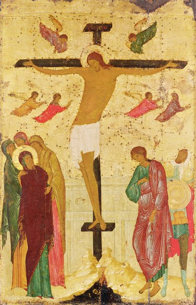 Crucificação, 1500 de Russian School