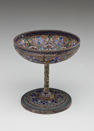 Taça, c.1880 (esmalte) de Russian School