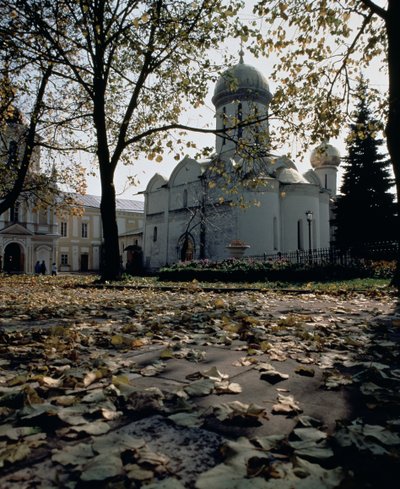 A Catedral de São Sérgio da Trindade, estabelecida c.1340 por São Sérgio de Radones de Russian School