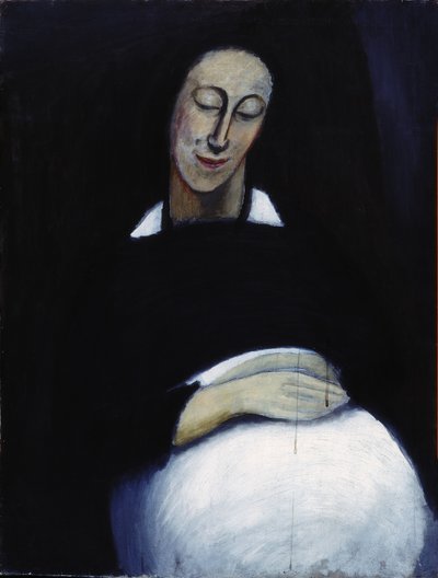 Mulher Adormecida (óleo sobre tela) de Ruth Adams