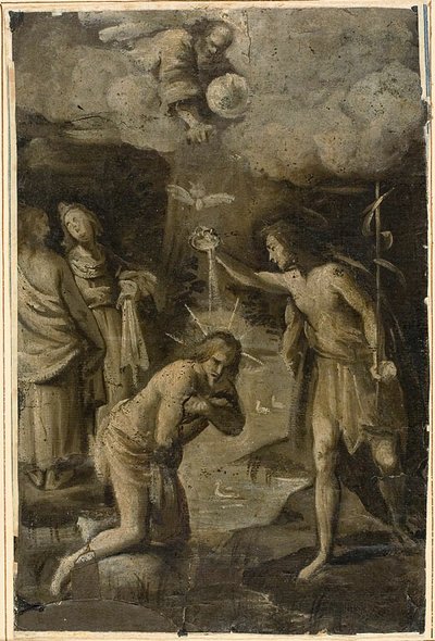 Batismo de Cristo de Rutilio Manetti