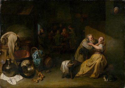 Cena da Taverna, 1652. de Ryckaert