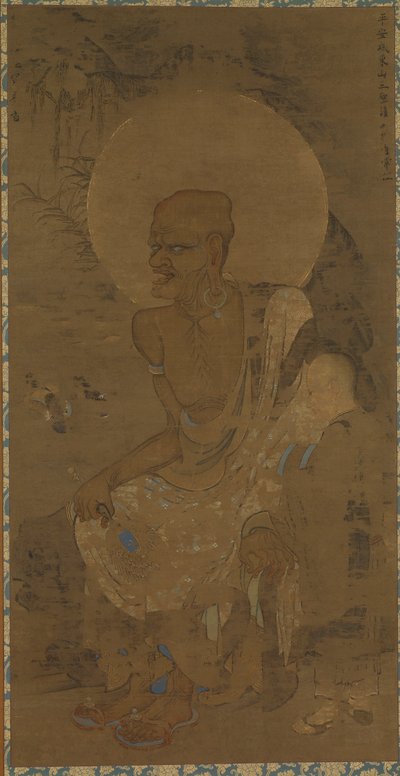 Arhat (<em>Nakula</em>), um de um conjunto de dezesseis de Ryozen