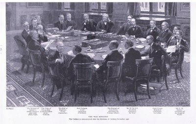O Ministério da Guerra, de After Pretoria: The Guerilla War publicado por Harmsworth Bros Limited, 1901 de S. Begg