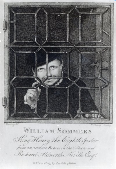 William Sommers, gravado por R. Clamp, 1794 de S. Harding