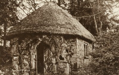 Cabana de palha de Edward Jenner, Berkeley, Gloucestershire, século 20. de S Pead