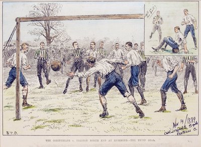 The Corinthians vs. Preston North End em Richmond - O Terceiro Objectivo, de 