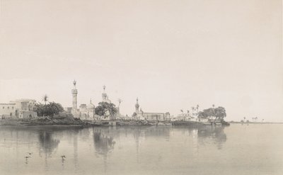 95. Fouah, no Nilo, 1843. de Sabatier