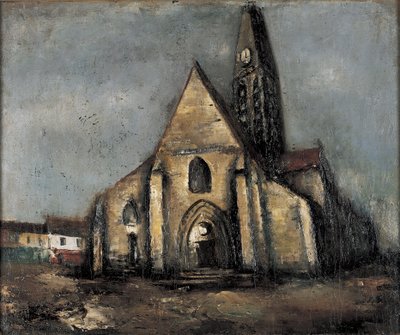 Igreja, Beco em Paris de Saeki Yuzo