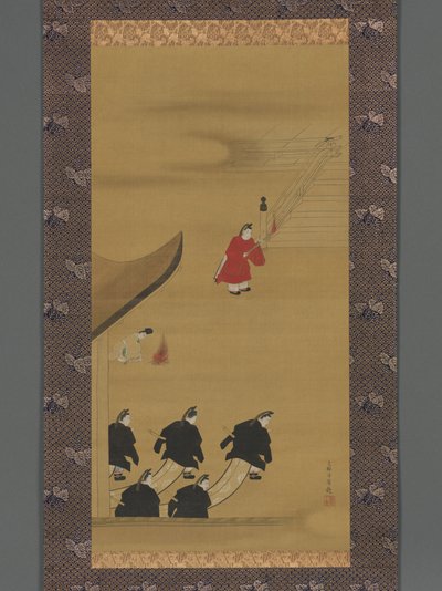 Actividades dos doze meses de Sakai Hoitsu