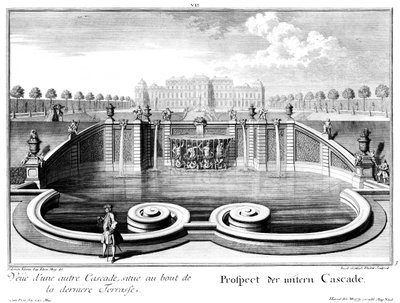 Perspectiva da cascata inferior de Salomon Kleiner