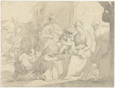 Adoração dos reis de Salomon de Bray (attributed to)