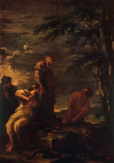 Demócrito e Protágoras, 1663-1664 de Salvator Rosa