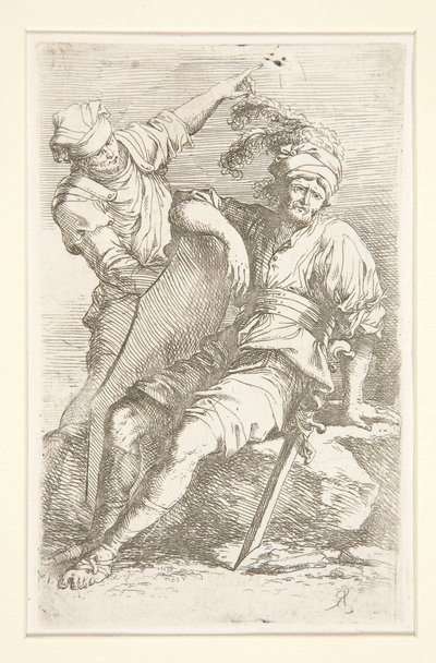 Figura diversa (Suite) de Salvator Rosa