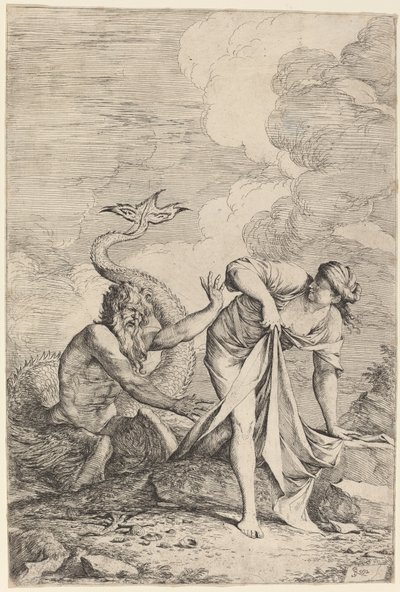 Glauco e Cila de Salvator Rosa