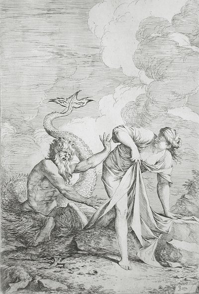 Glauco e Cila de Salvator Rosa
