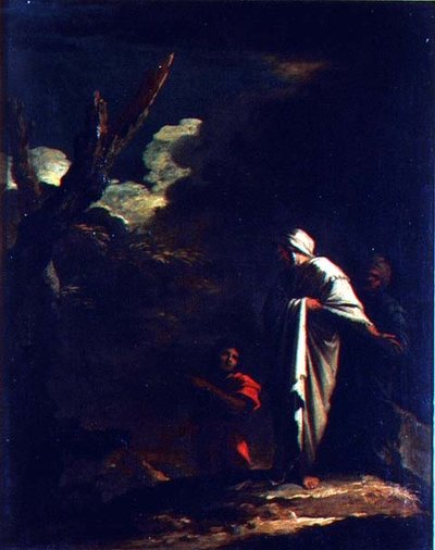Paisagem com números de Salvator Rosa