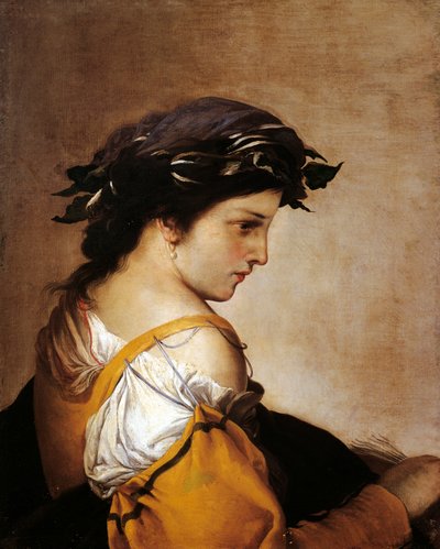Poesia, c.1640 (óleo sobre tela) de Salvator Rosa