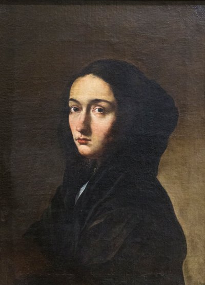 Retrato da esposa do artista de Salvator Rosa