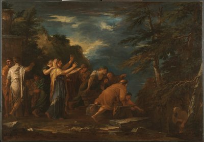 Pitágoras emergindo do submundo de Salvator Rosa