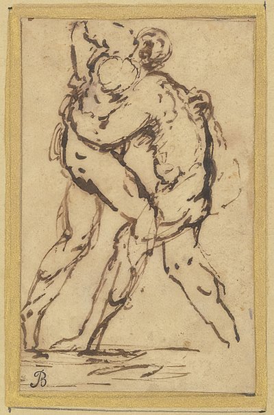 Ringkämpfer de Salvator Rosa