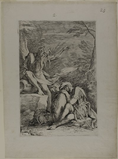 O sonho de Enéias de Salvator Rosa