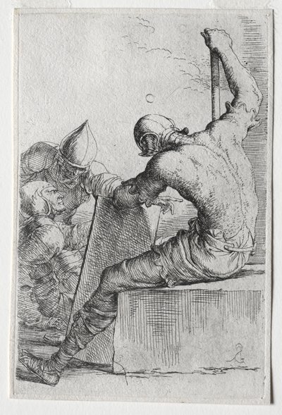 A Série Estatueta: Estatueta de Salvator Rosa
